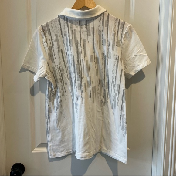 Women's Coral Bay Golf Active Polo Glittery T-shirt With Zipper  Size‎ Large - Picture 4 of 5